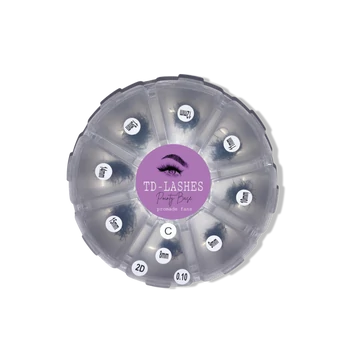 Promade  2D előre fanolt műszempilla mix dobozos 0,10 CC