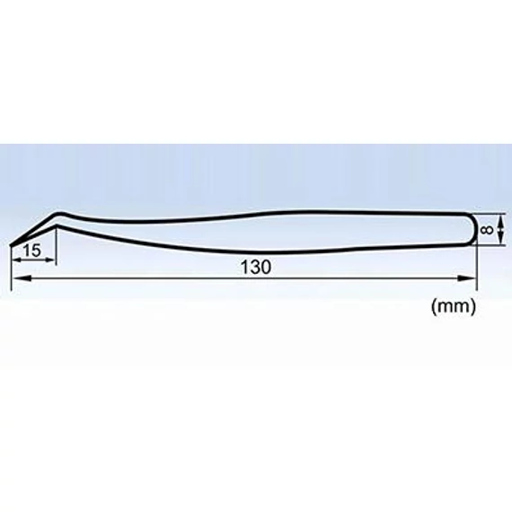 Vetus volume csipesz MCS-19 Arany mérete