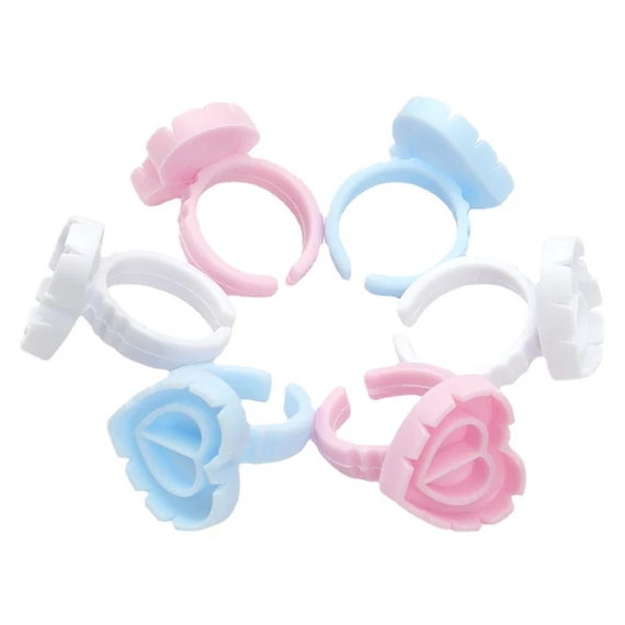 Volume szív, és köralakú ragasztótartó Gyűrű