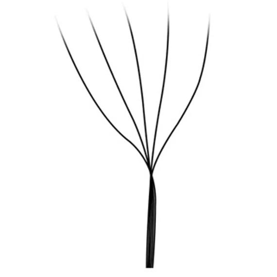 Premade 5D W Shaped Quewel® előrefanolt műszempilla 0,07 D mix tálca hosszú, könnyen illeszthető gyökérszerkezettel