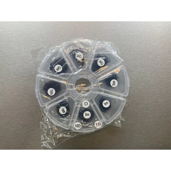 10D előrefanolt műszempilla