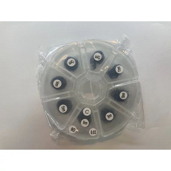 9D előrefanolt műszempilla