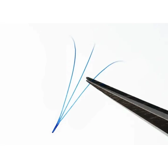 Kék színű Promade 3D előre fanolt műszempilla egy méretes 0,07 CC