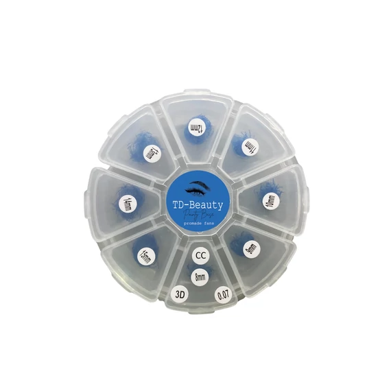 Promade 3D előre fanolt műszempilla mix dobozos 0,07 CC